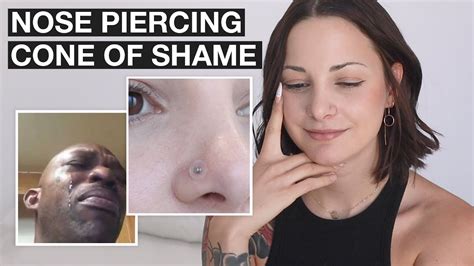 nose piercing bump won't go away|nose piercing swollen inside.